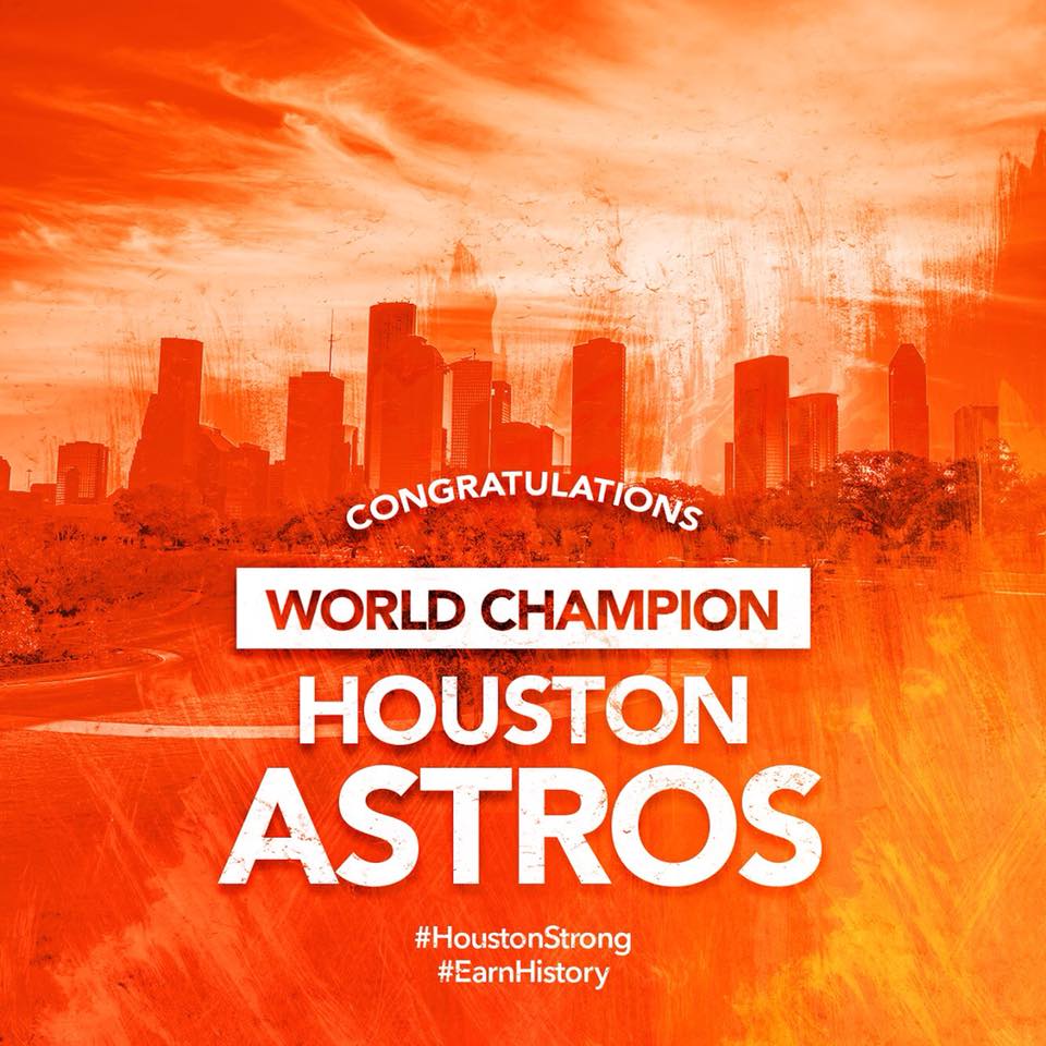 Official Houston Astros Skyline Team Players World Series