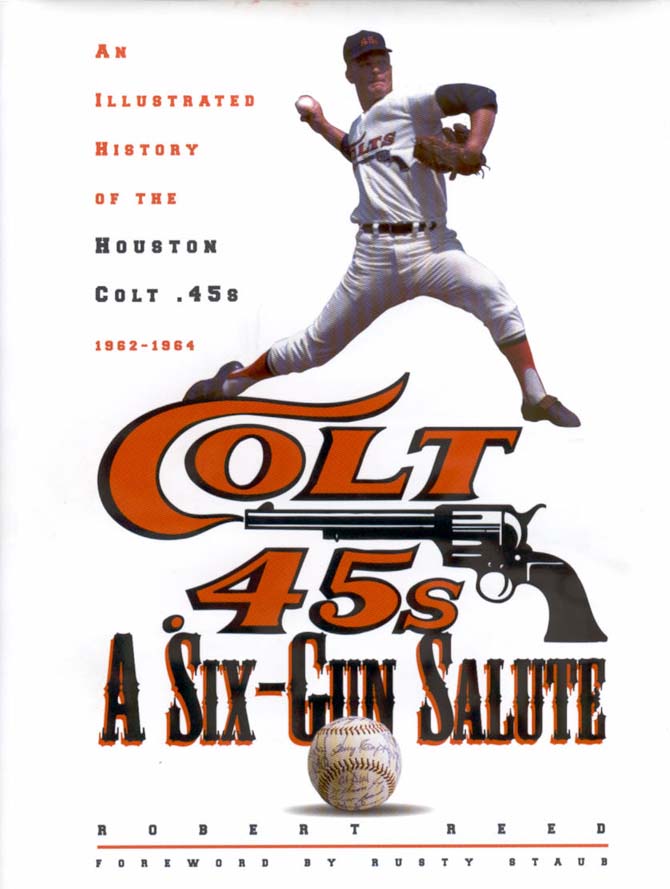 MAJESTIC  RUSTY STAUB Houston Colt .45's 1964 Cooperstown Baseball Jersey